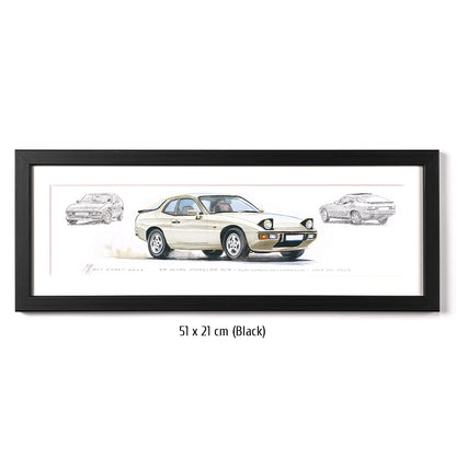 #1456 50 Years Porsche 924 (Cream White)