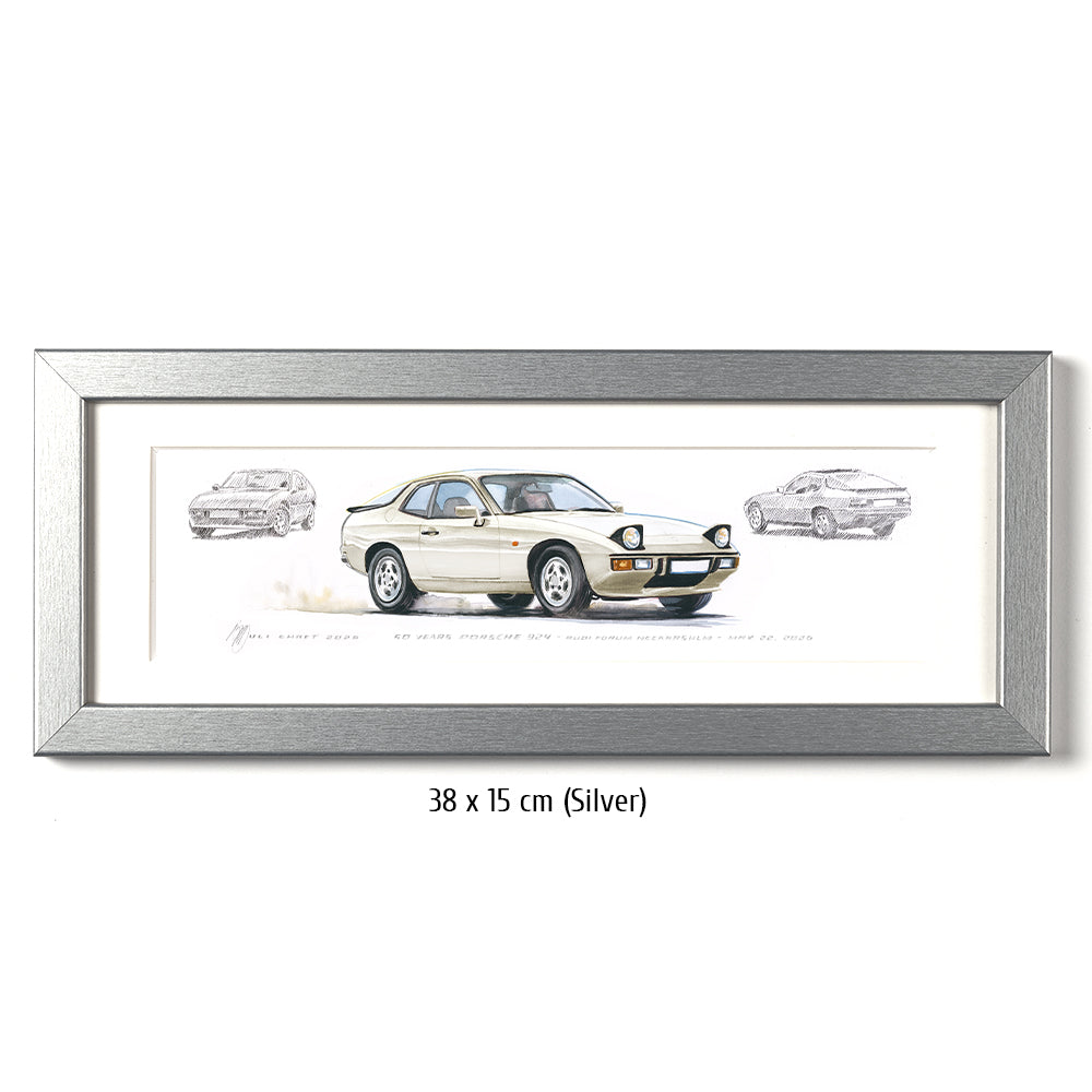 #1456 50 Years Porsche 924 (Cream White)