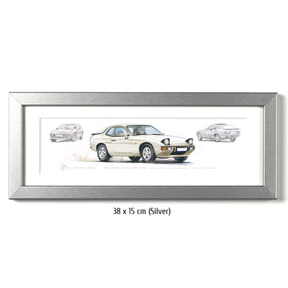 #1456 50 Years Porsche 924 (Cream White)