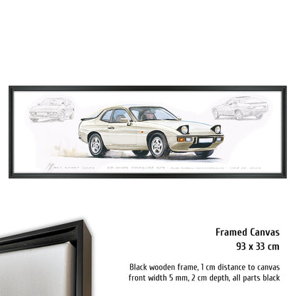 #1456 50 Years Porsche 924 (Cream White)