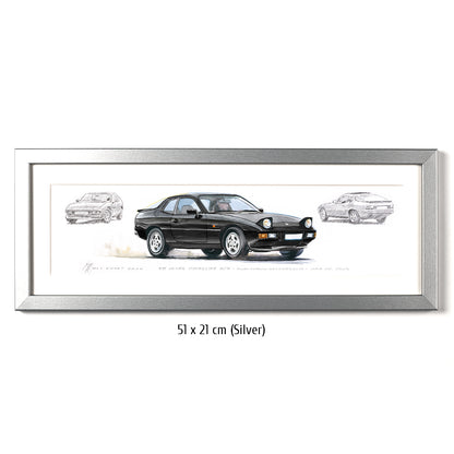 #1457 50 Years Porsche 924 (Black)