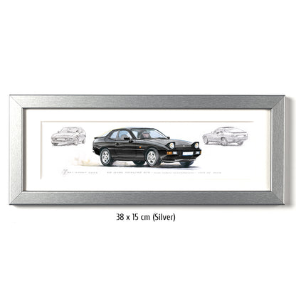#1457 50 Years Porsche 924 (Black)