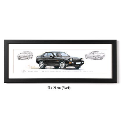 #1457 50 Years Porsche 924 (Black)