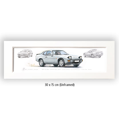#1458 50 Years Porsche 924 (Silver)