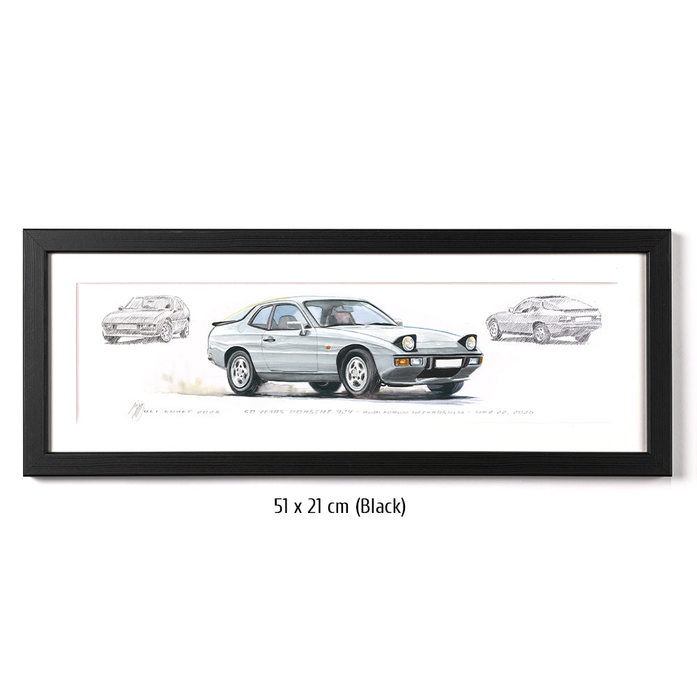 #1458 50 Years Porsche 924 (Silver)