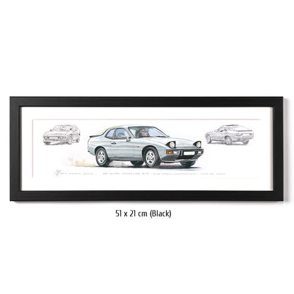 #1458 50 Years Porsche 924 (Silver)