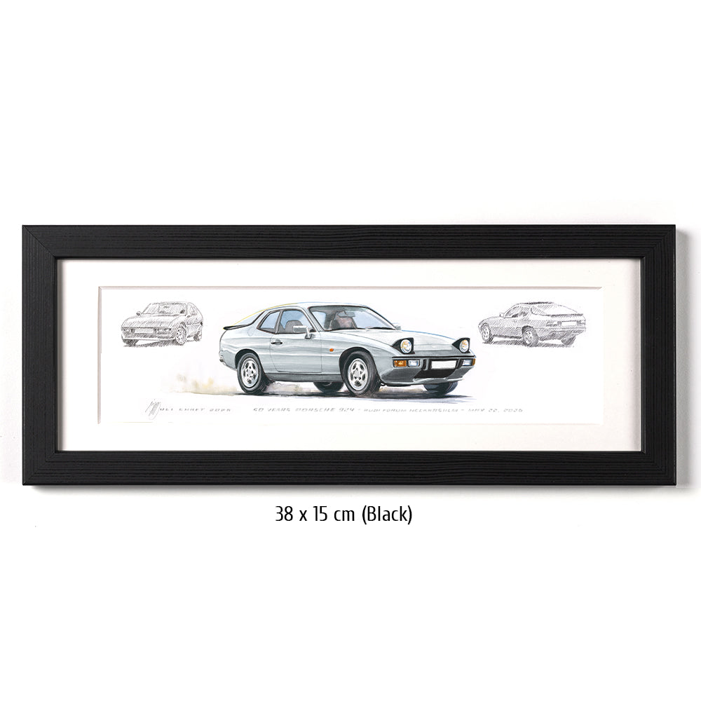 #1458 50 Years Porsche 924 (Silver)