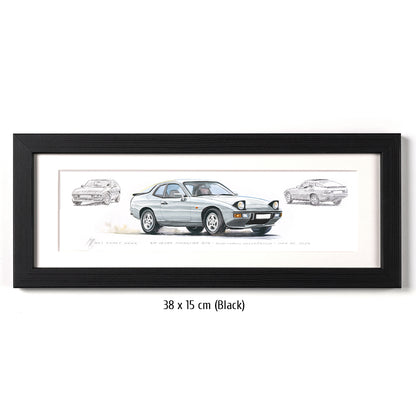 #1458 50 Years Porsche 924 (Silver)