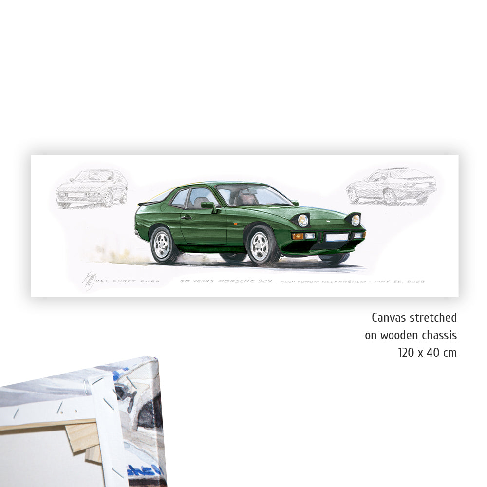 #1460 50 Years Porsche 924 (Colibri Green)