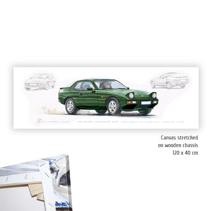 #1460 50 Years Porsche 924 (Colibri Green)