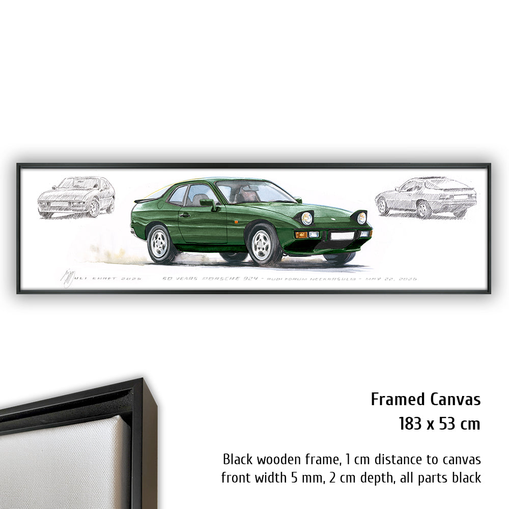 #1460 50 Years Porsche 924 (Colibri Green)
