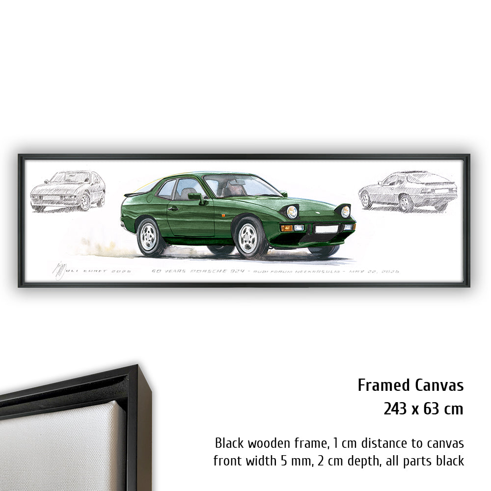 #1460 50 Years Porsche 924 (Colibri Green)