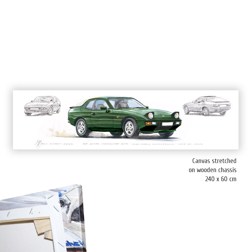 #1460 50 Years Porsche 924 (Colibri Green)