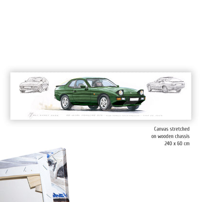 #1460 50 Years Porsche 924 (Colibri Green)