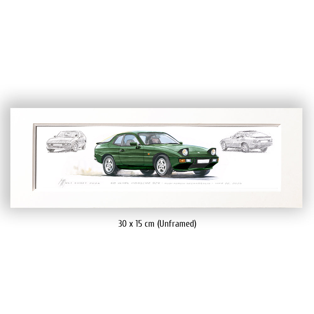 #1460 50 Years Porsche 924 (Colibri Green)