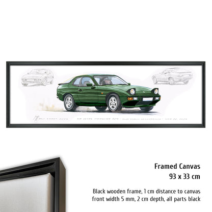 #1460 50 Years Porsche 924 (Colibri Green)