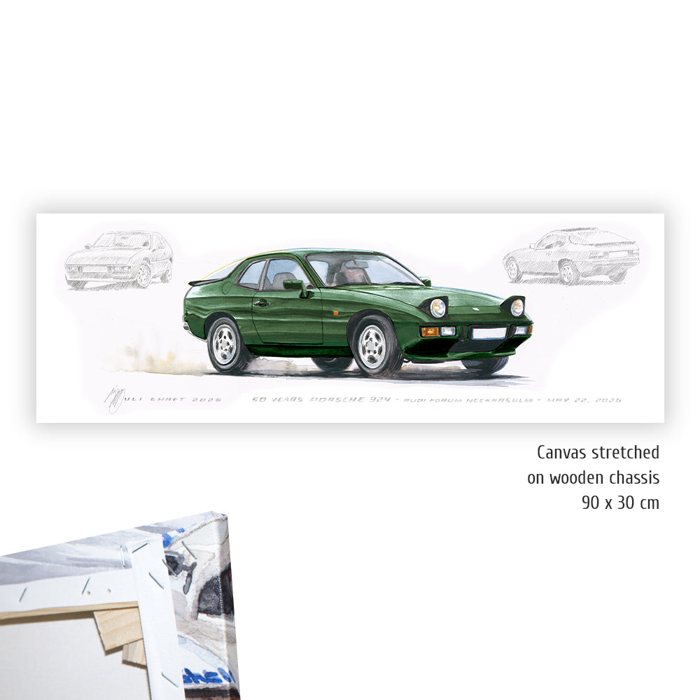 #1460 50 Years Porsche 924 (Colibri Green)