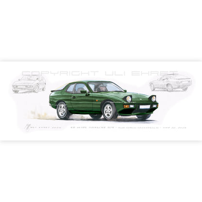 #1460 50 Years Porsche 924 (Colibri Green)