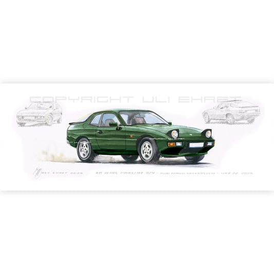 #1460 50 Years Porsche 924 (Colibri Green)