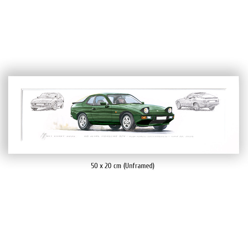 #1460 50 Years Porsche 924 (Colibri Green)