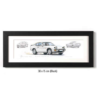 #1461 50 Years Porsche 924 (White)
