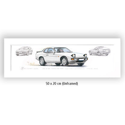 #1461 50 Years Porsche 924 (White)