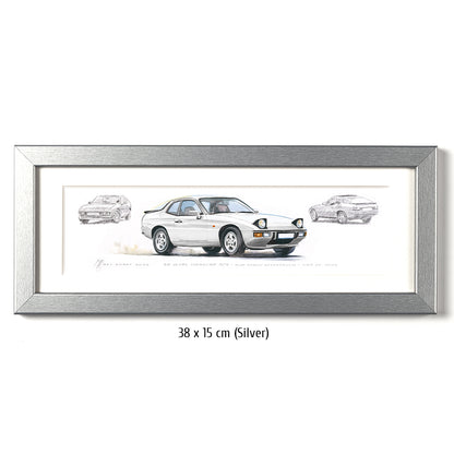 #1461 50 Years Porsche 924 (White)