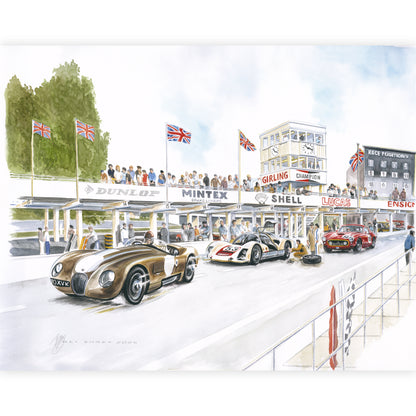 #1472  'Goodwood Revival Pitlane'