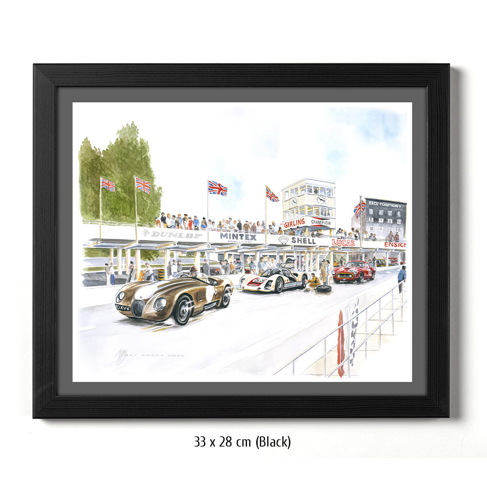 #1472 Goodwood Revival Pitlane