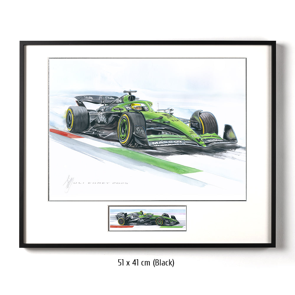 #1478 Gabriel Bortoleto, Sauber F1 2025