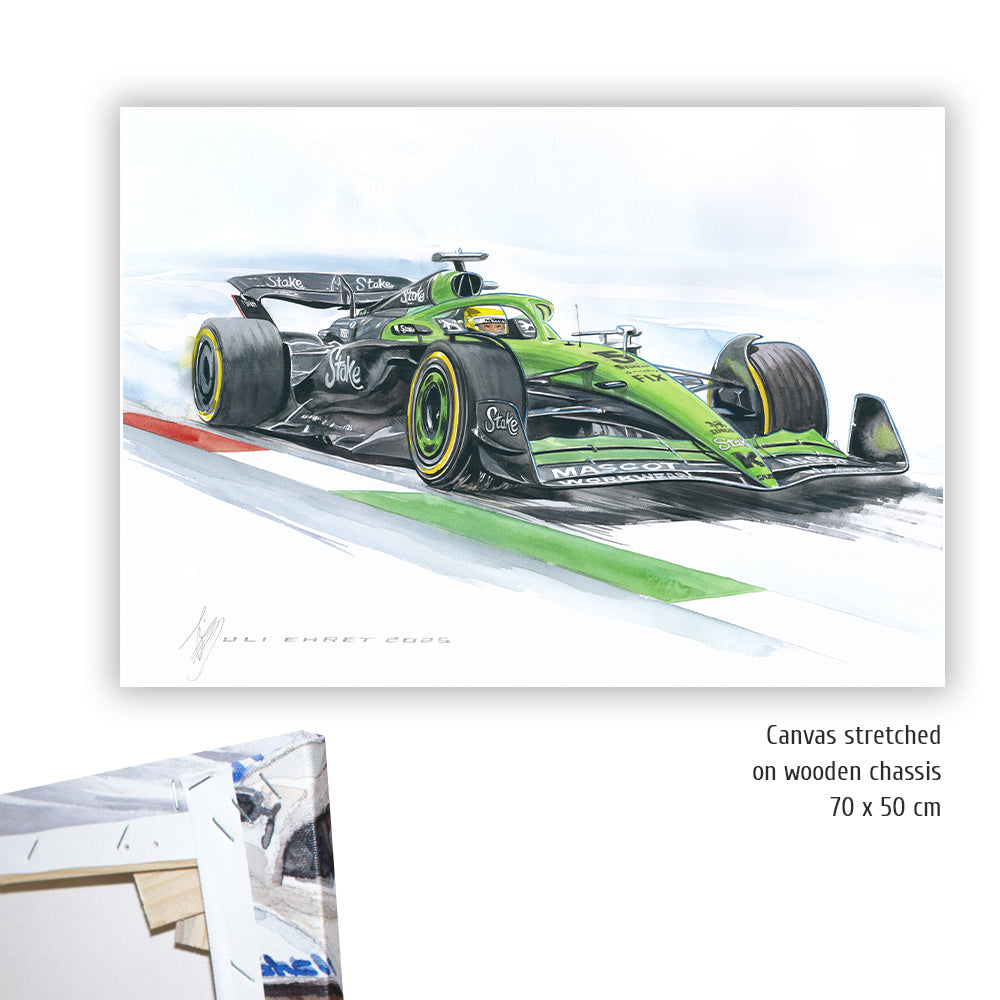 #1478 Gabriel Bortoleto, Sauber F1 2025