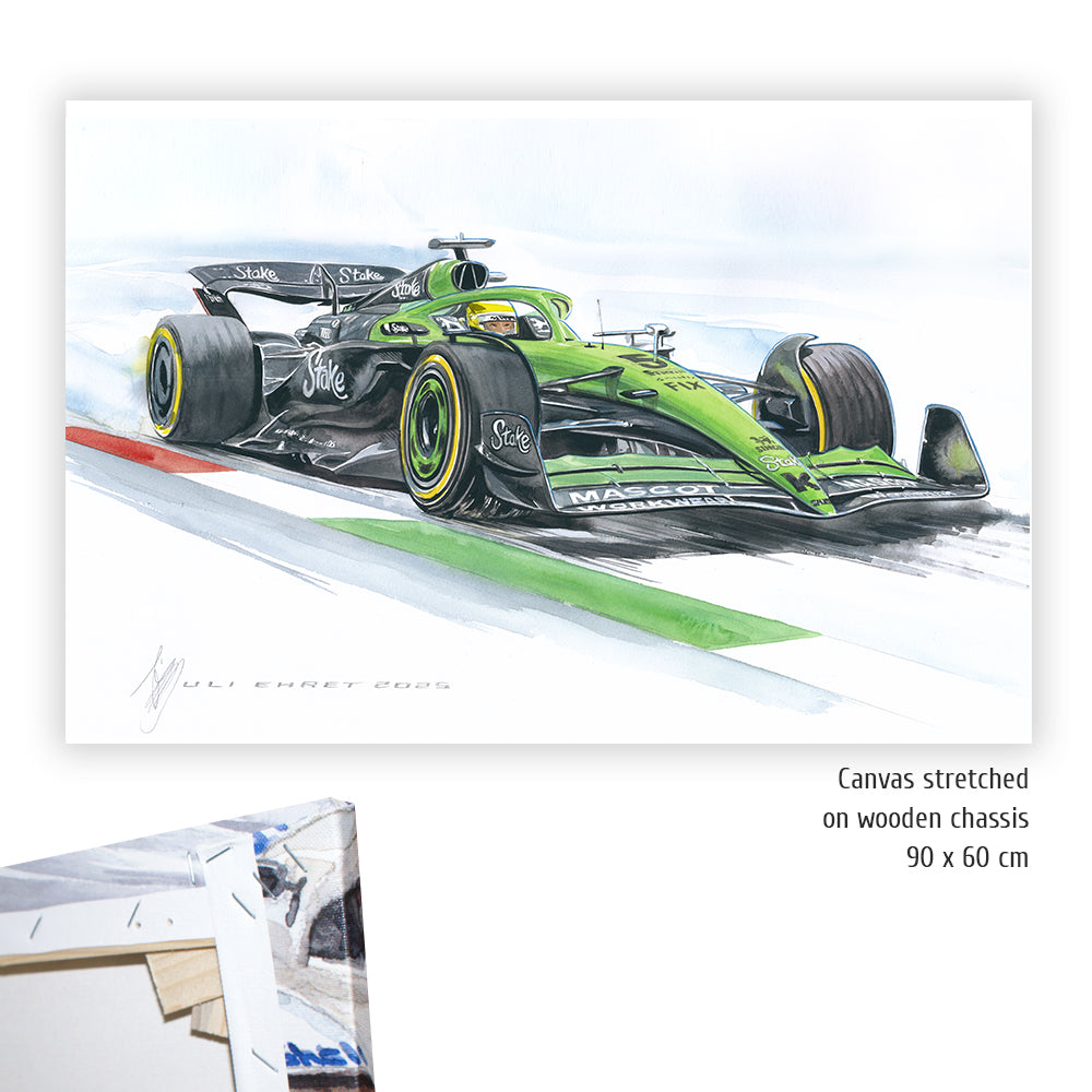 #1478 Gabriel Bortoleto, Sauber F1 2025