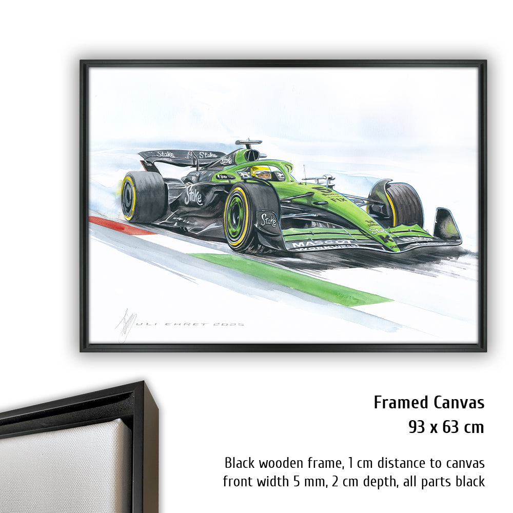 #1478 Gabriel Bortoleto, Sauber F1 2025