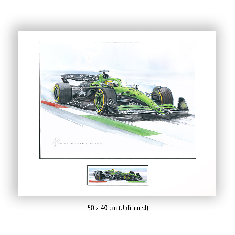 #1478 Gabriel Bortoleto, Sauber F1 2025