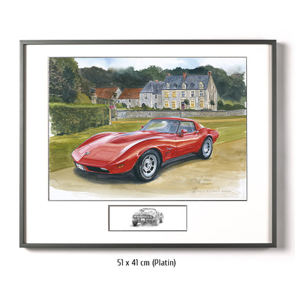 #1497 Corvette C3 Coupé in France'