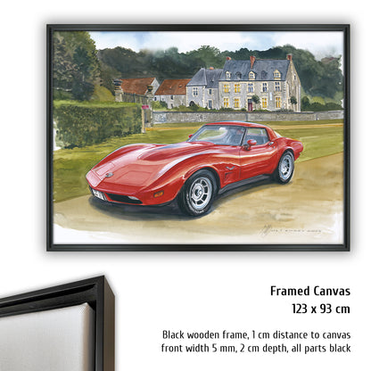 #1497 Corvette C3 Coupé in France'