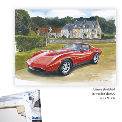 #1497 Corvette C3 Coupé in France'