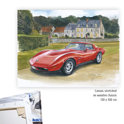 #1497 Corvette C3 Coupé in France'