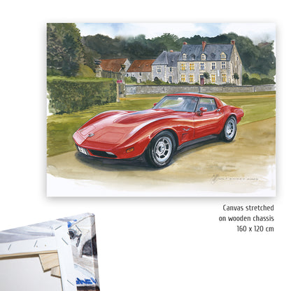 #1497 Corvette C3 Coupé in France'