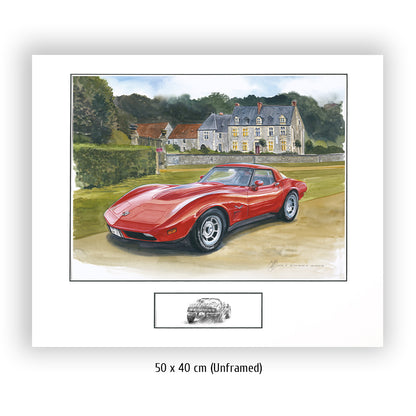 #1497 Corvette C3 Coupé in France'