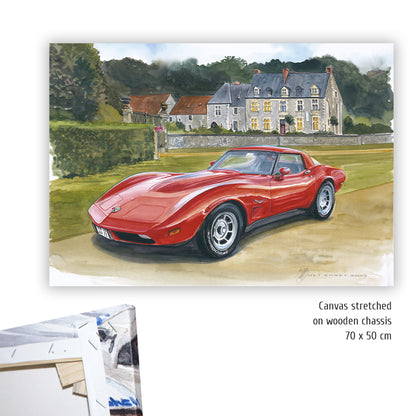 #1497 Corvette C3 Coupé in France'