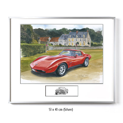 #1497 Corvette C3 Coupé in France'