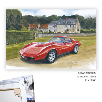 #1497 Corvette C3 Coupé in France'