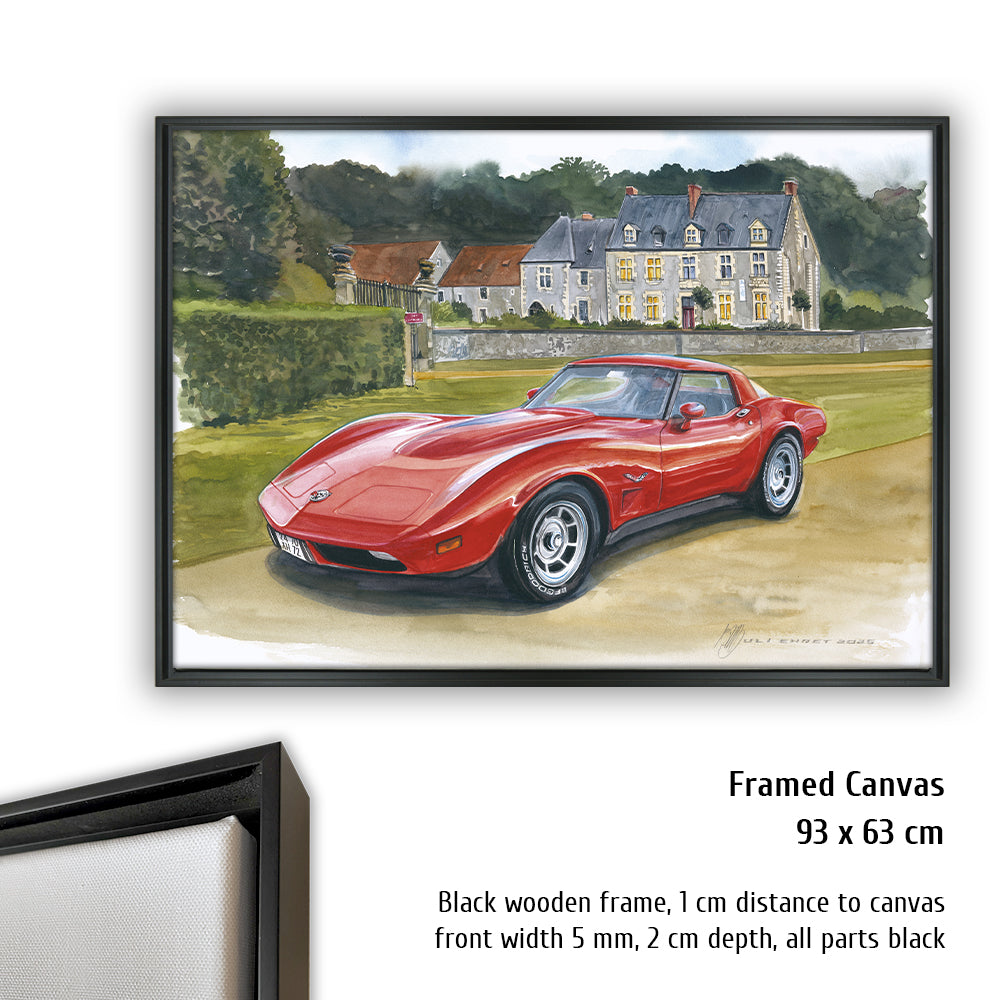 #1497 Corvette C3 Coupé in France'