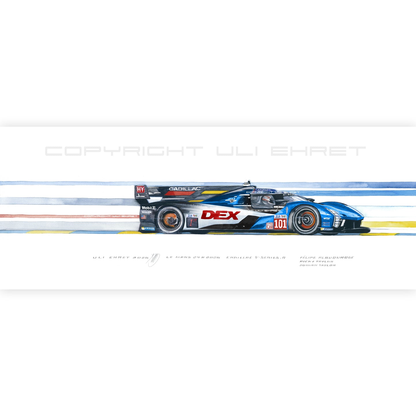 #1511XS "Cadillac WRT #101 Le Mans Hypercar 2026"