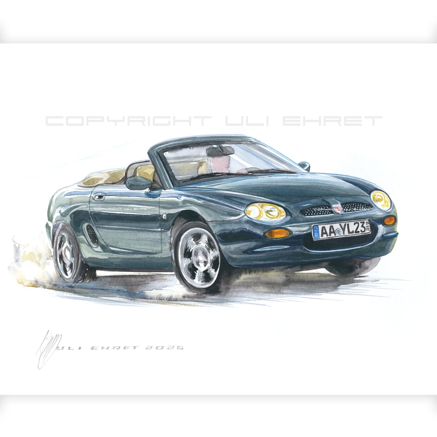 #1514  'MG F' Cabriolet
