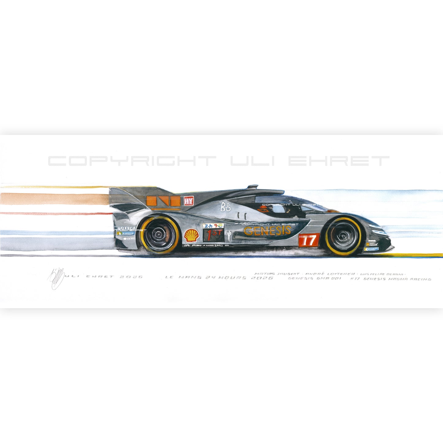 #1517XS "Genesis GMR 001 Hypercar #17"