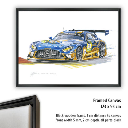 #1524 Mercedes AMG GT3 Team Ravenol