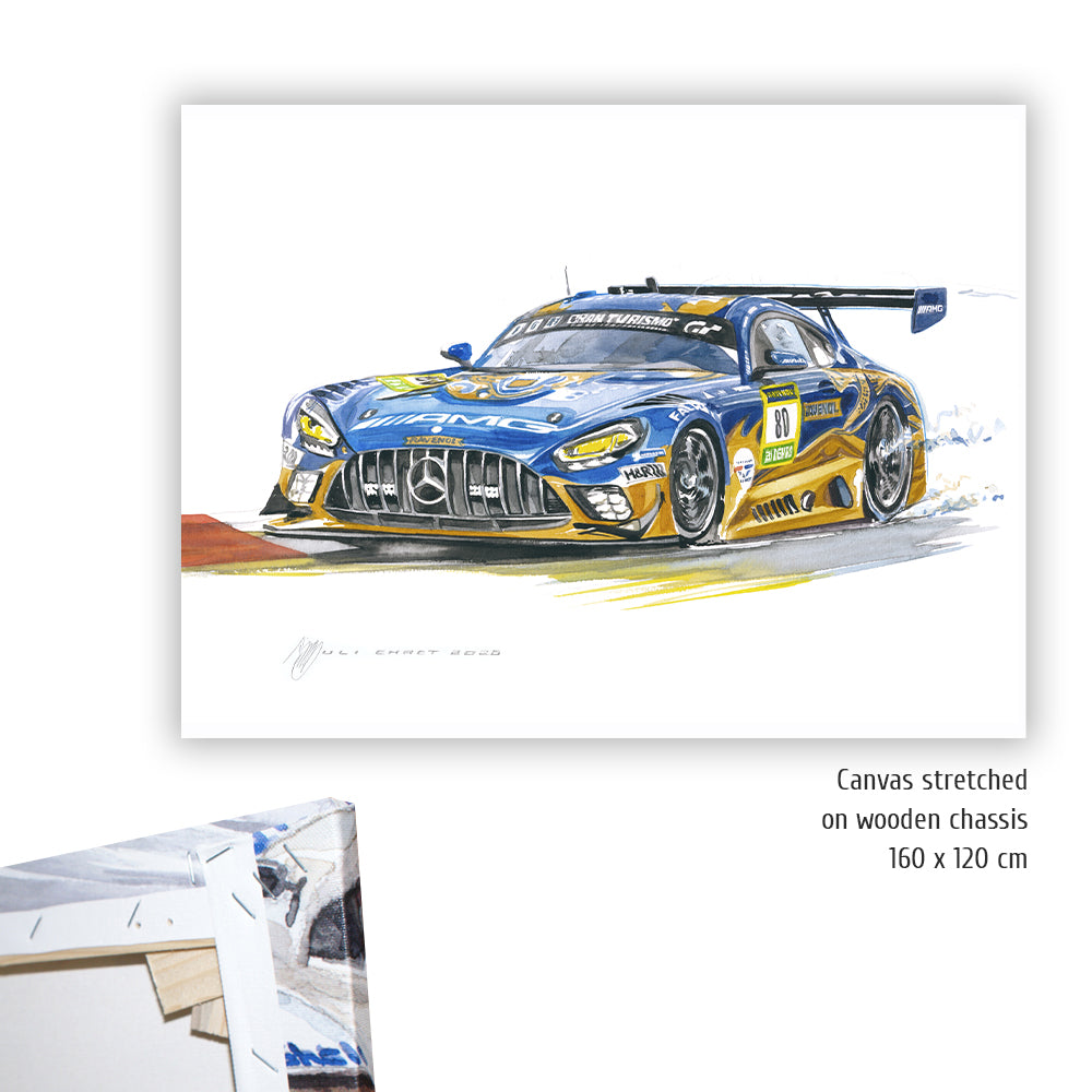 #1524 Mercedes AMG GT3 Team Ravenol