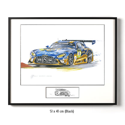 #1524 Mercedes AMG GT3 Team Ravenol